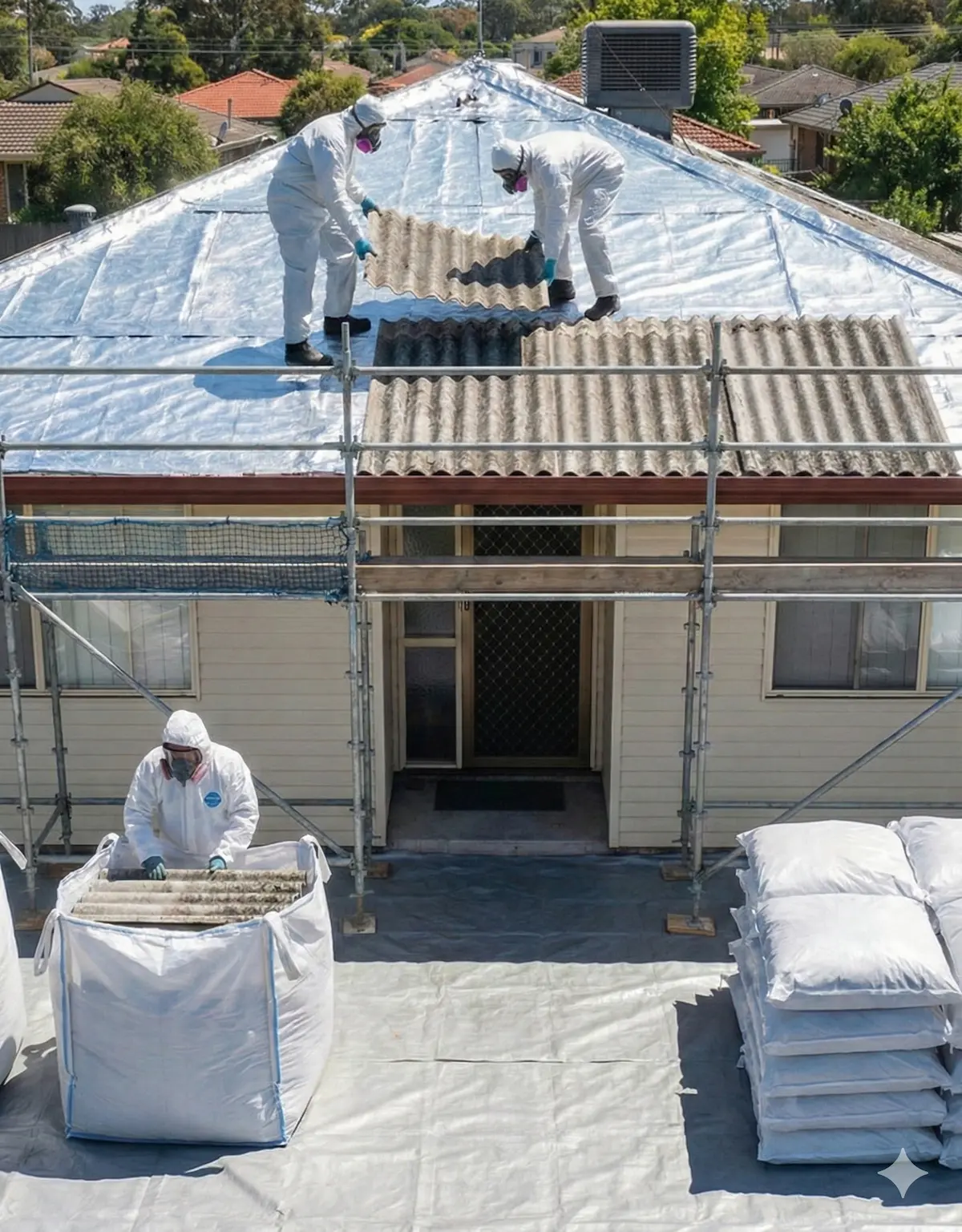 Asbestsanierung Zimmerei Müller