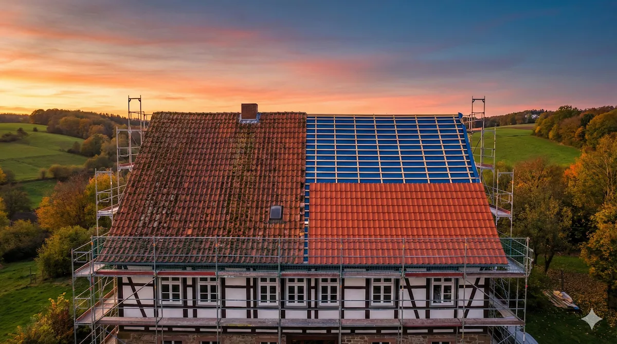 Dachsanierung Zimmerei Müller