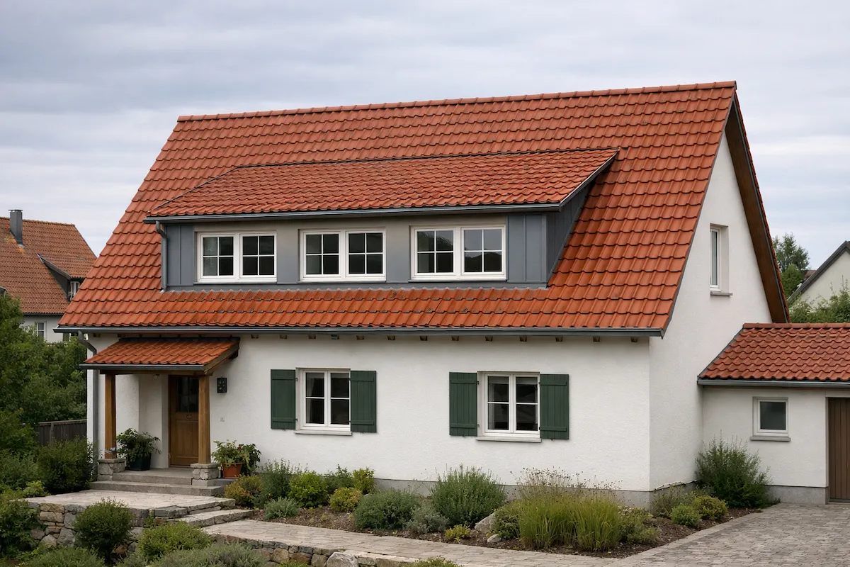 Schleppdachgaube Zimmerei Müller